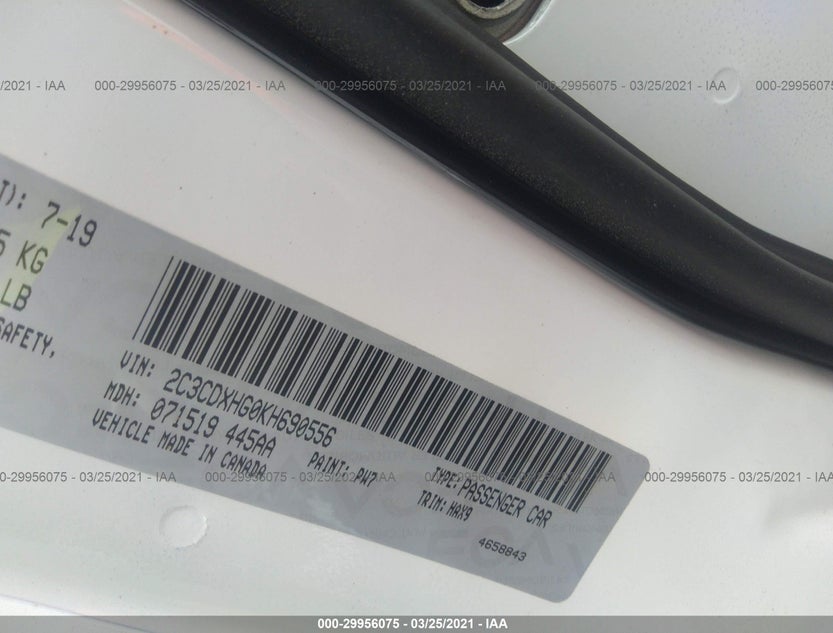 2C3CDXHG0KH690556