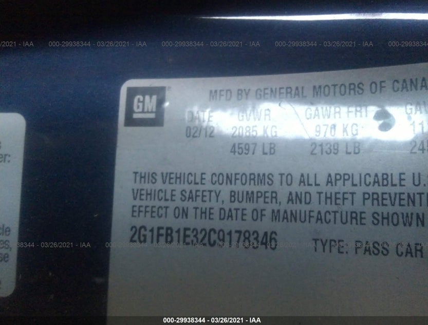 2G1FB1E32C9178346