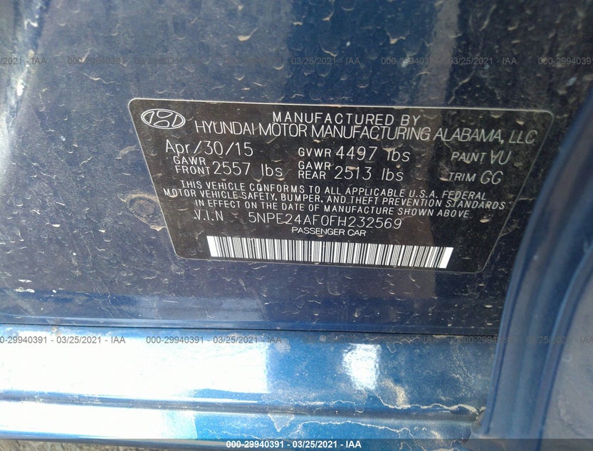 5NPE24AF0FH232569