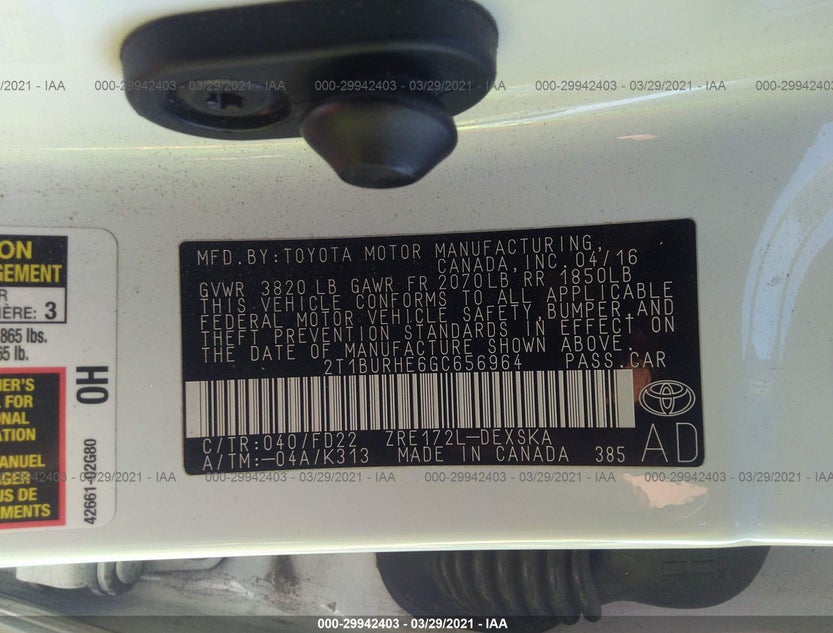 2T1BURHE6GC656964