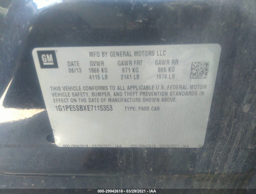 1G1PE5SBXE7115353