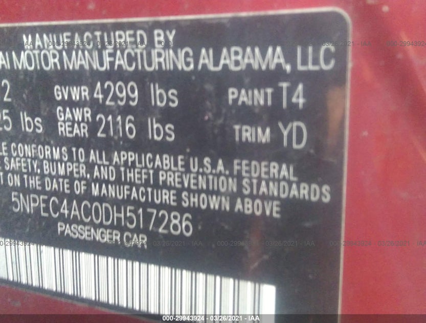 5NPEC4AC0DH517286