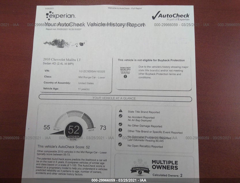 1G1ZC5EB5A4165325