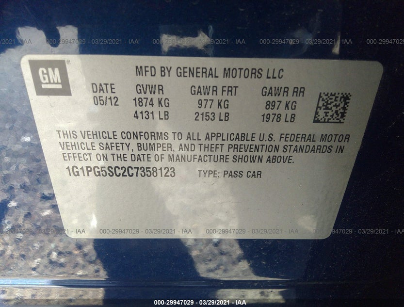 1G1PG5SC2C7358123