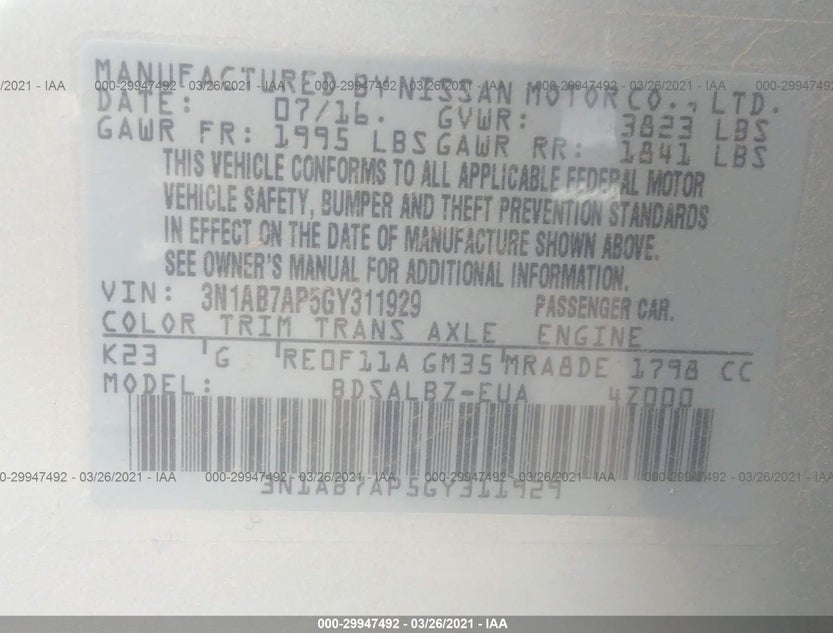3N1AB7AP5GY311929