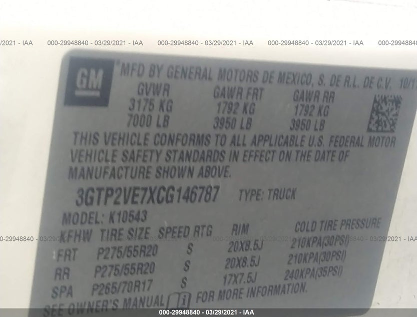 3GTP2VE7XCG146787