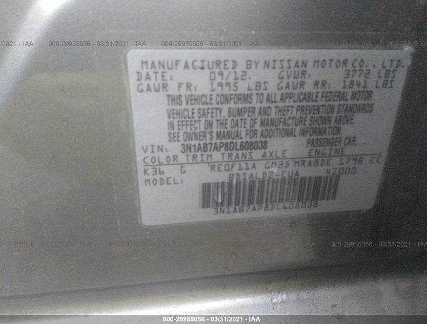3N1AB7AP8DL608038