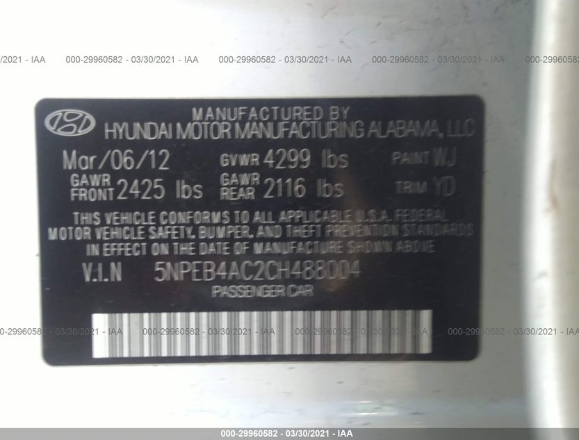 5NPEB4AC2CH488004