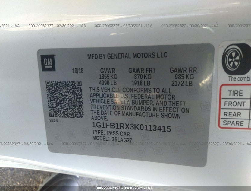 1G1FB1RX3K0113415
