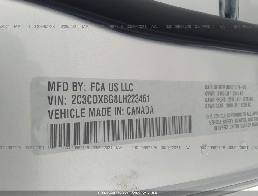 2C3CDXBG8LH223461