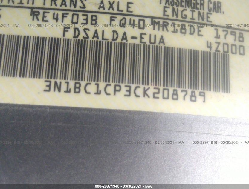 3N1BC1CP3CK208789