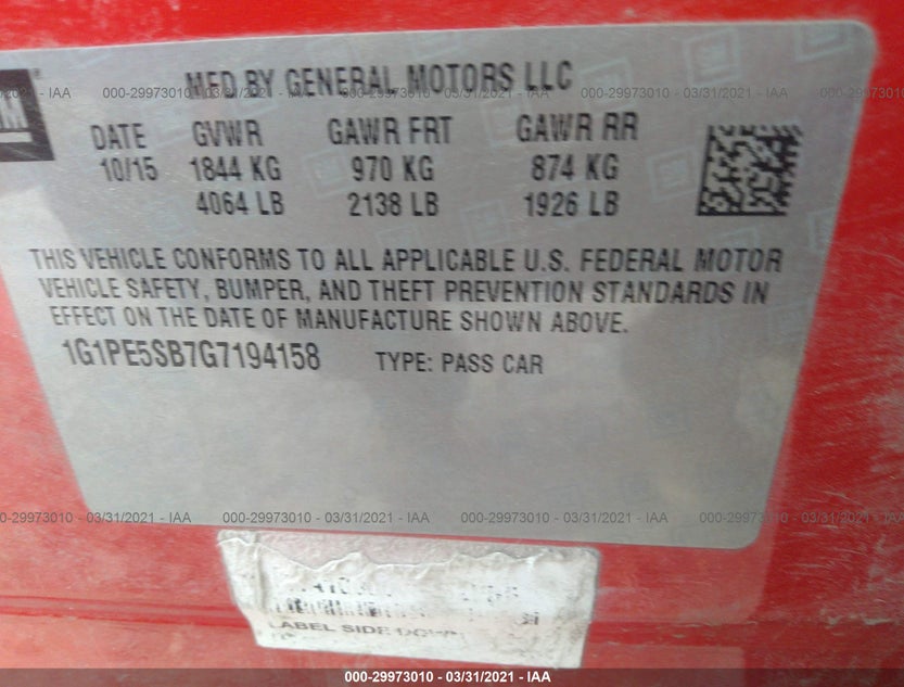 1G1PE5SB7G7194158