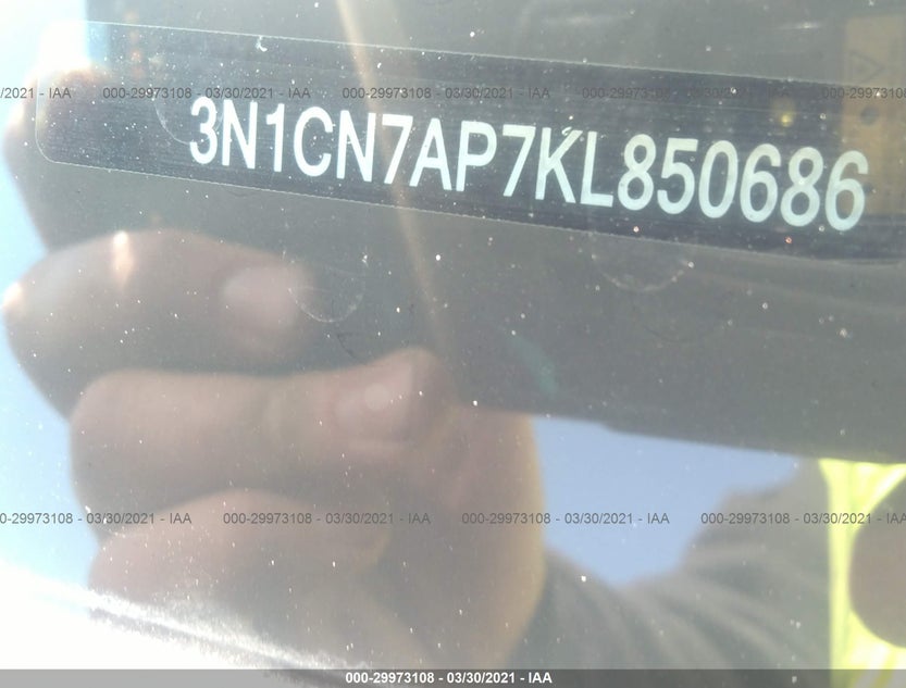 3N1CN7AP7KL850686