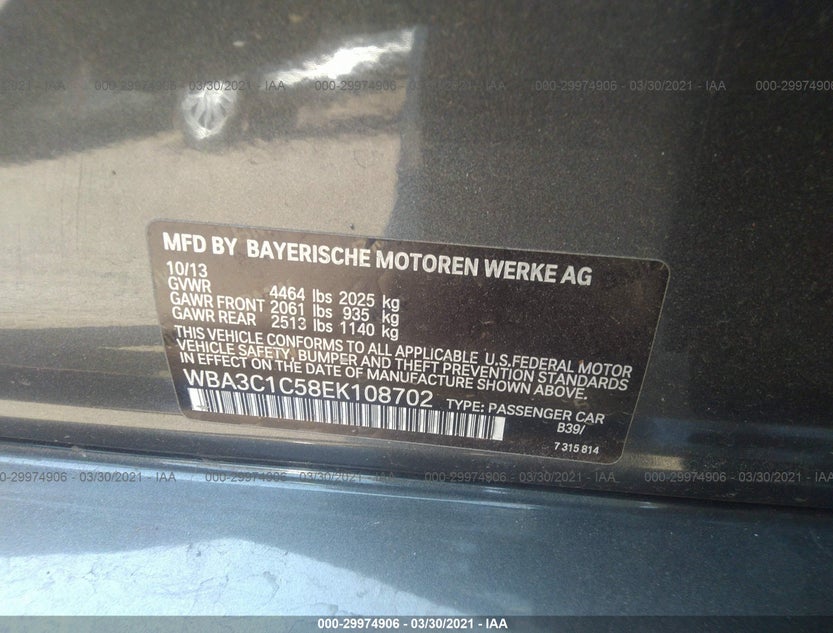 WBA3C1C58EK108702
