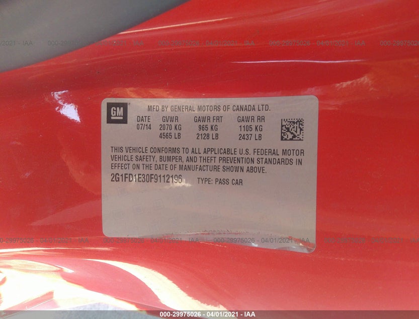 2G1FD1E30F9112196