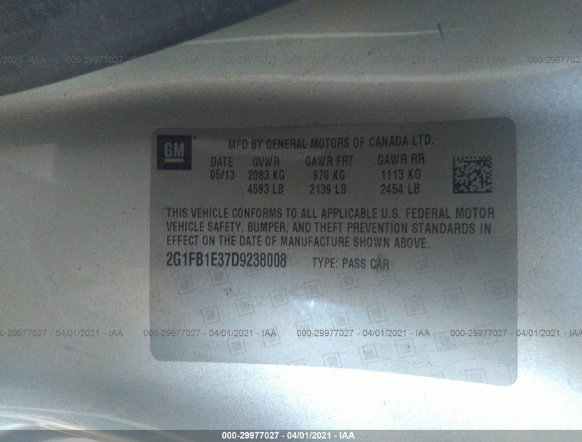 2G1FB1E37D9238008