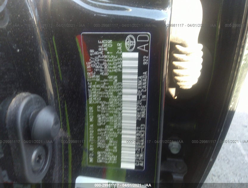 2T1BURHE8JC076333