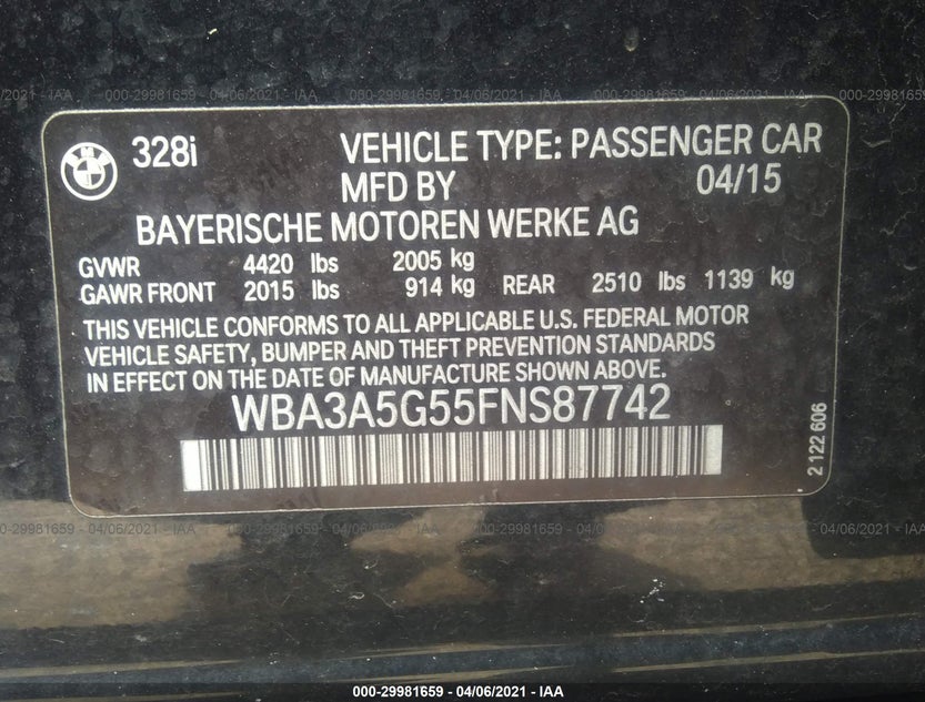 WBA3A5G55FNS87742