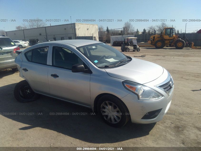 2015 Nissan Versa 1.6 S VIN: 3N1CN7AP5FL820334 Lot: 40390646