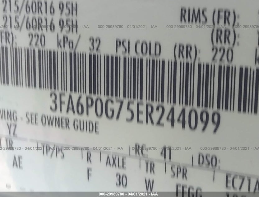 3FA6P0G75ER244099