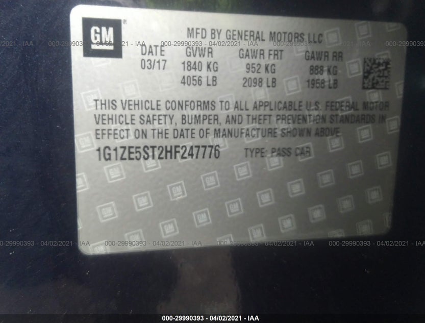 1G1ZE5ST2HF247776