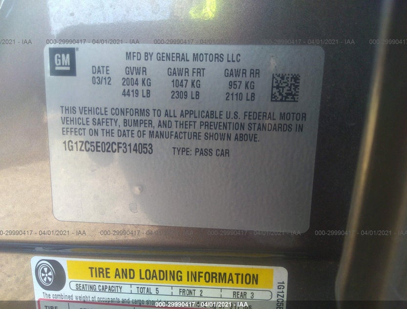 1G1ZC5E02CF314053