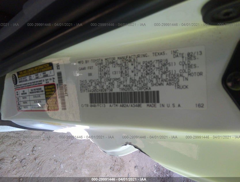 5TFTX4GN5DX020730