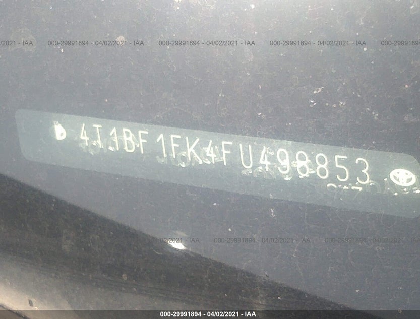 4T1BF1FK4FU498853
