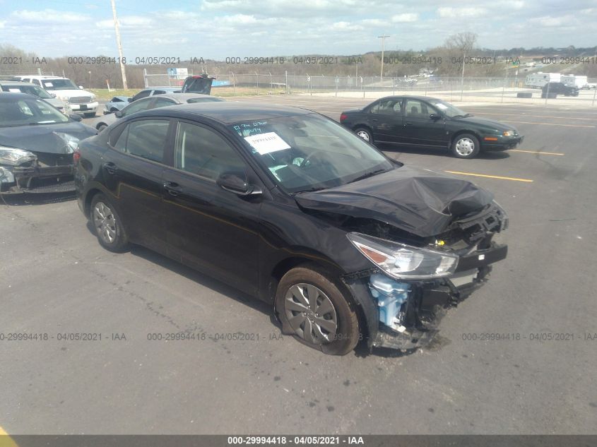 2020 Kia Rio Lx VIN: 3KPA24AD1LE343533 Lot: 29994418