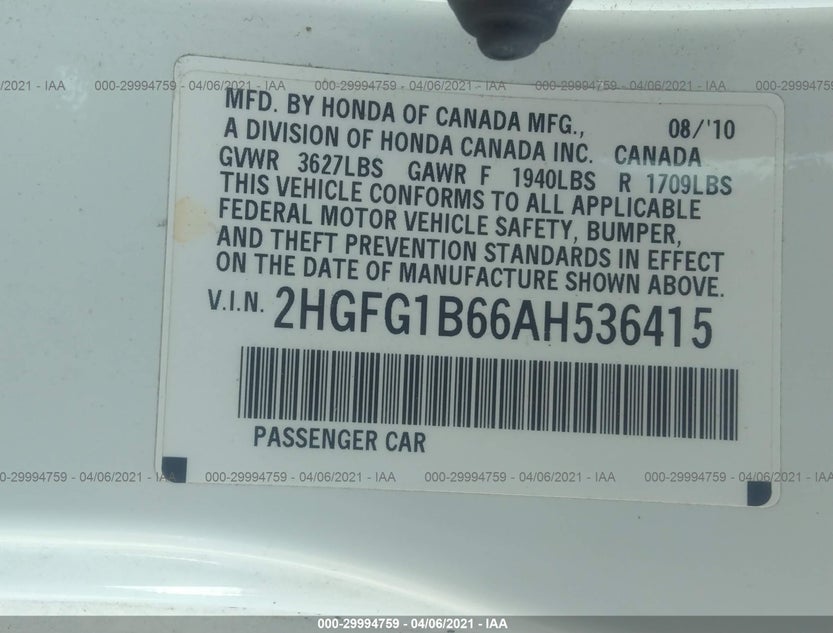 2HGFG1B66AH536415