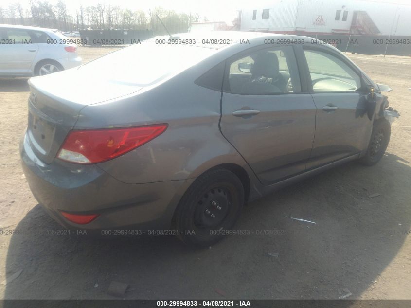 2017 Hyundai Accent Se VIN: KMHCT4AEXHU286686 Lot: 29994833