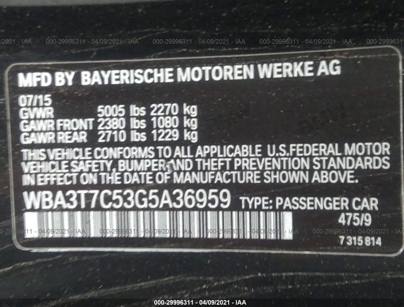 WBA3T7C53G5A36959