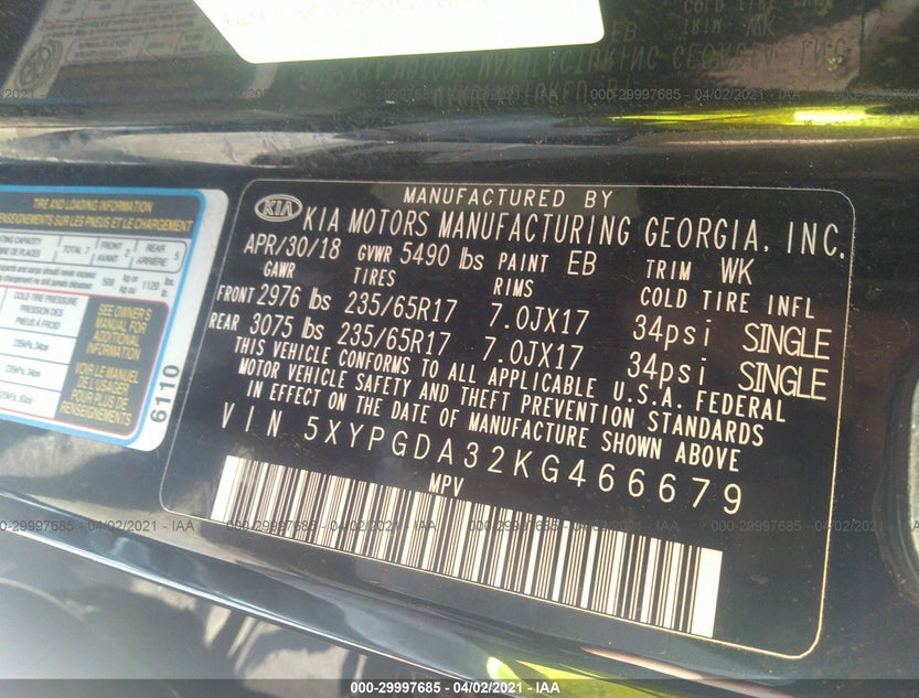 5XYPGDA32KG466679