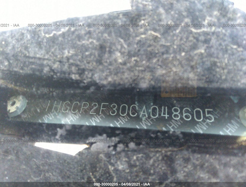 1HGCP2F30CA048605