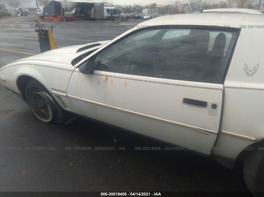 1982 Pontiac Firebird Trans Am VIN: 1G2AW87H4CL502787 Lot: 30019408