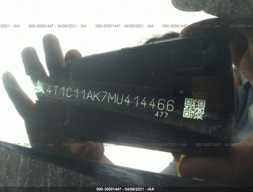 4T1C11AK7MU414466