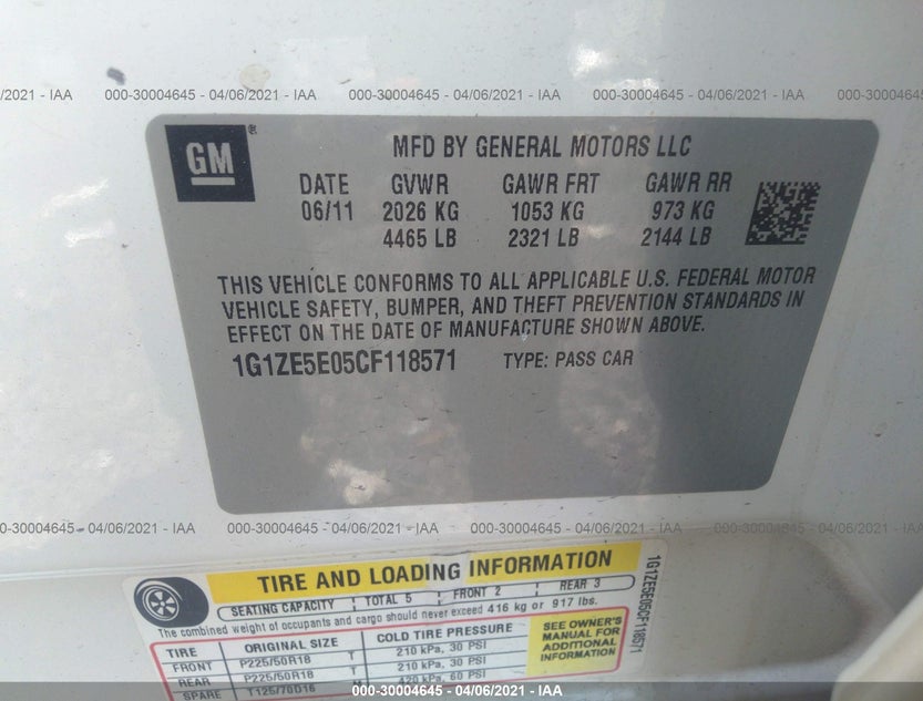 1G1ZE5E05CF118571