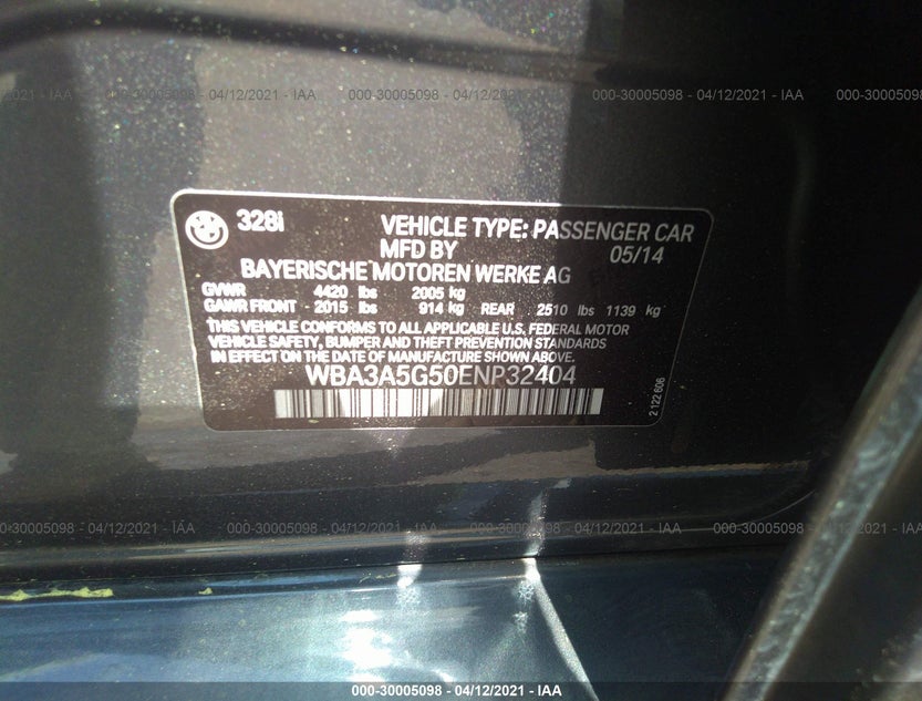 WBA3A5G50ENP32404