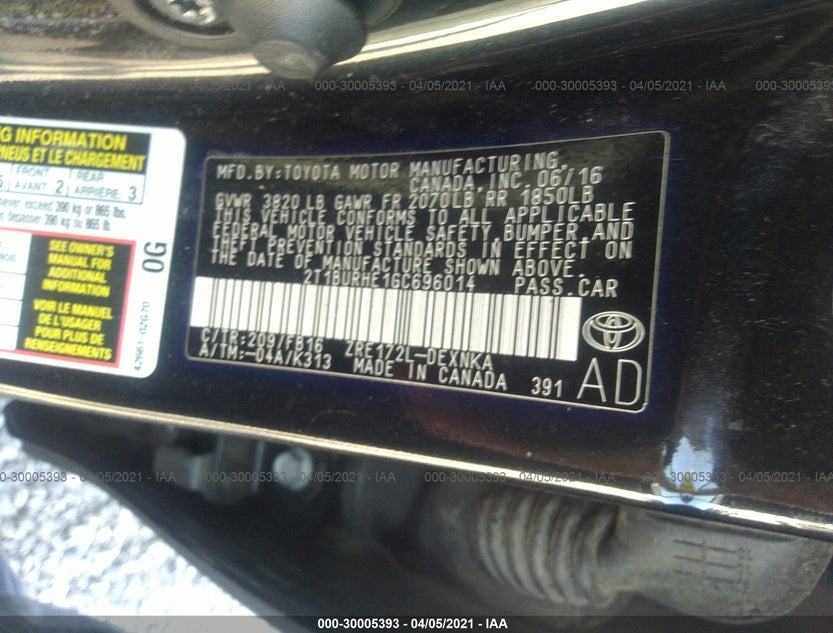 2T1BURHE1GC696014