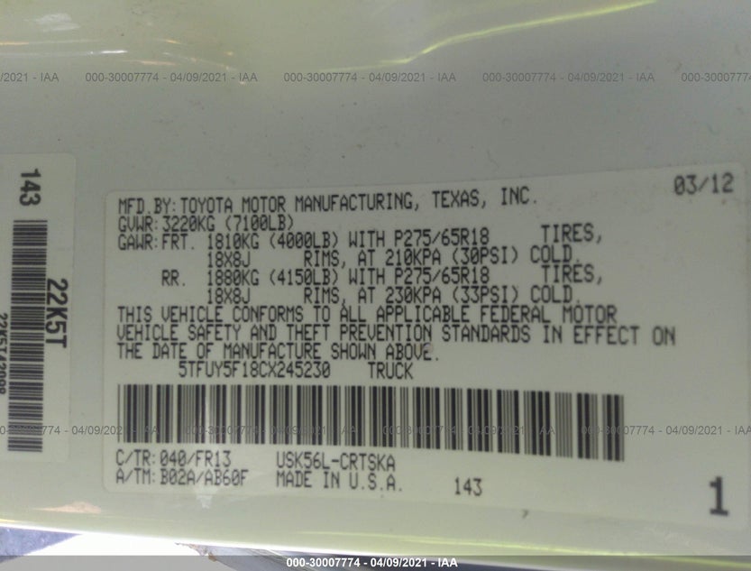 5TFUY5F18CX245230
