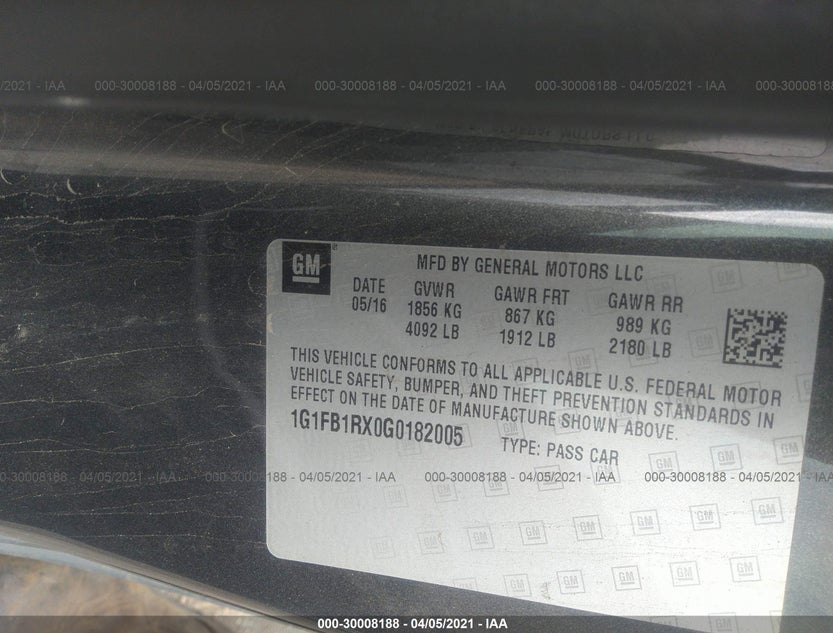 1G1FB1RX0G0182005