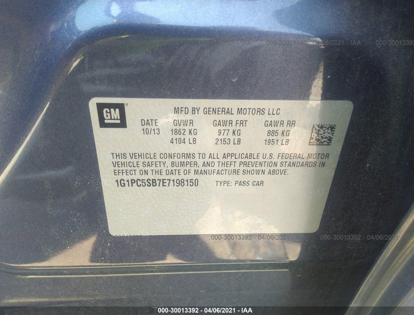 1G1PC5SB7E7198150