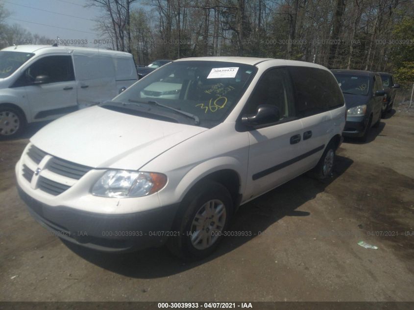 2006 Dodge Caravan Se VIN: 1D4GP25E26B604286 Lot: 30039933