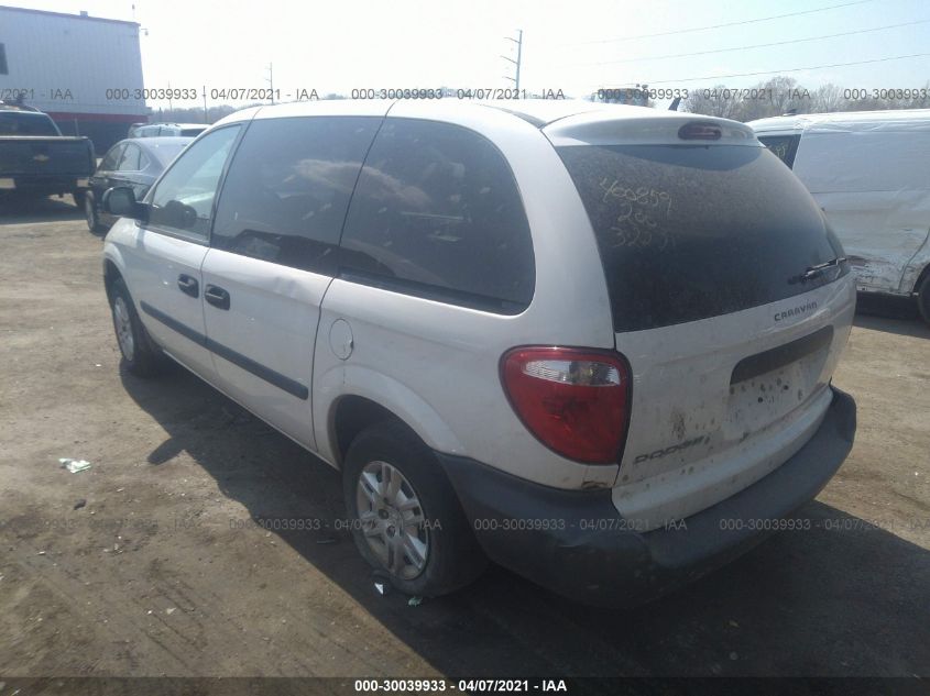 2006 Dodge Caravan Se VIN: 1D4GP25E26B604286 Lot: 30039933