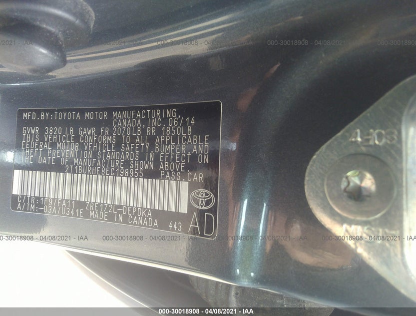 2T1BURHE8EC198955