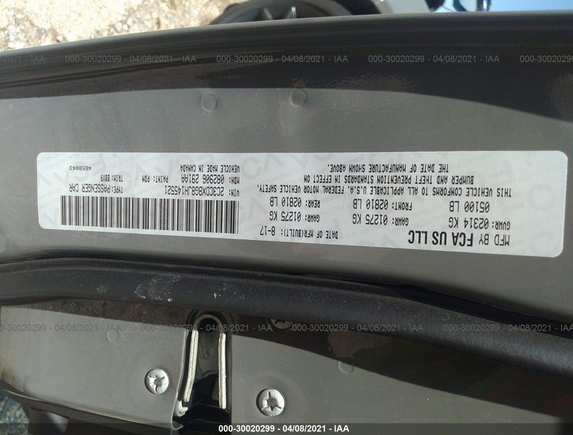 2C3CDXBG8JH145521