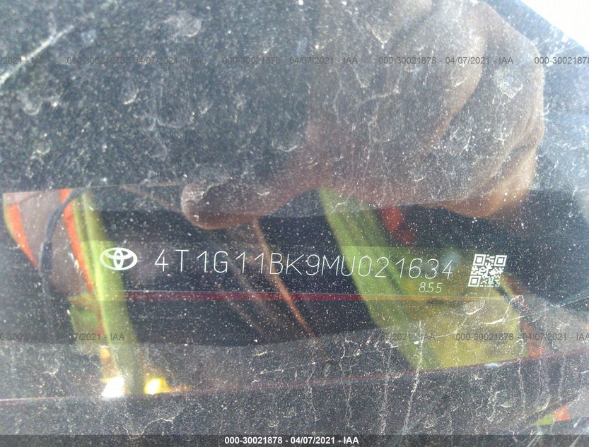 4T1G11BK9MU021634