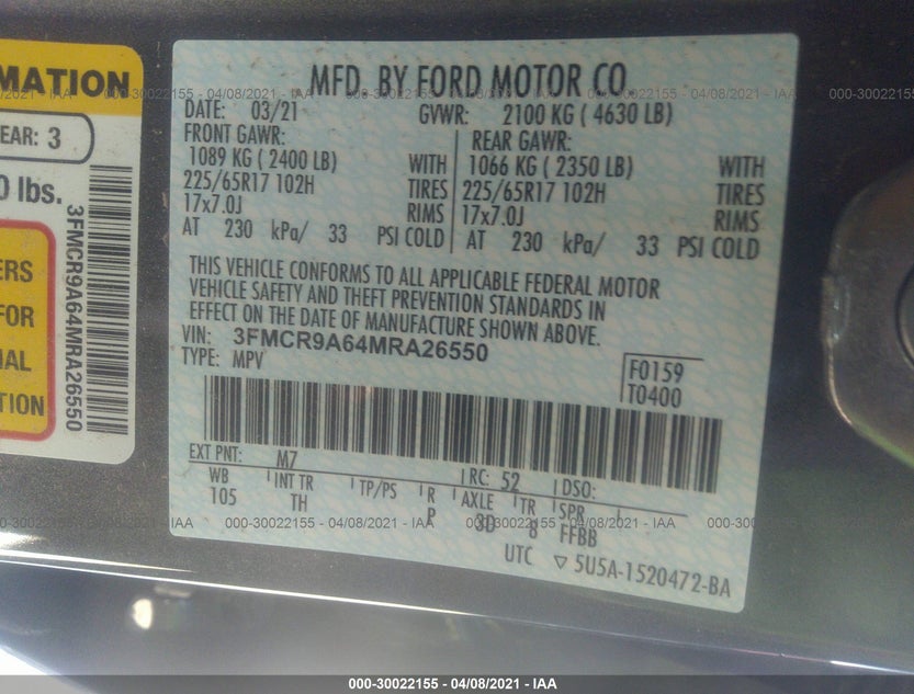 3FMCR9A64MRA26550