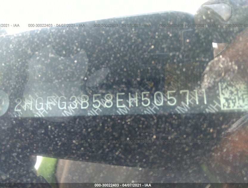 2HGFG3B58EH505711
