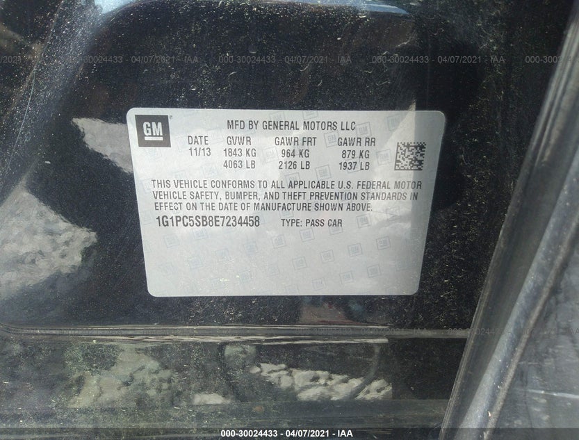 1G1PC5SB8E7234458